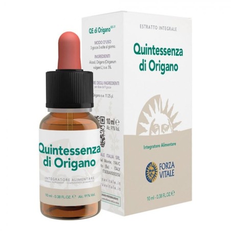 Forza Vitale Ecosol Quintessenza di origano gocce 10 ml Forza Vitale Ecosol Quintessenza di origano gocce 10 ml