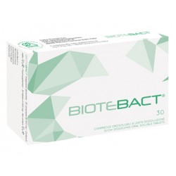 Inpha Duemila Biotebact integratore emolliente lenitivo per vie respiratorie 30 compresse