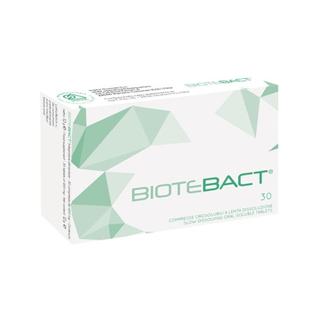 Inpha Duemila Biotebact integratore emolliente lenitivo per vie respiratorie 30 compresse
