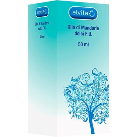 Alvita Olio di Mandorle Dolci Nutriente Emolliente 50ml Alvita Olio di Mandorle Dolci Nutriente Emolliente 50ml