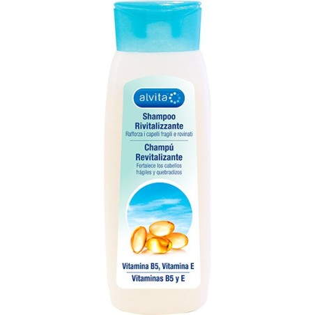 Alvita Shampoo Rivitalizzante per capelli fragili e rovinati 300 ml Alvita Shampoo Rivitalizzante per capelli fragili e rovinati 300 ml