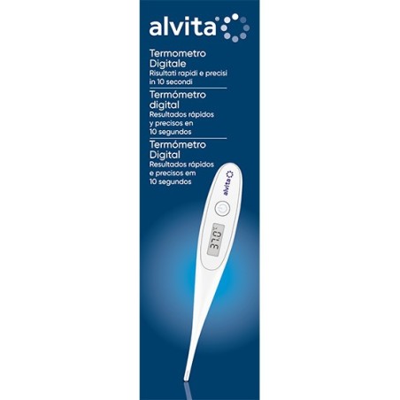Alvita Termometro Digitale con suoneria e sistema automatico di spegnimento Alvita Termometro Digitale con suoneria e sistema automatico di spegnimento