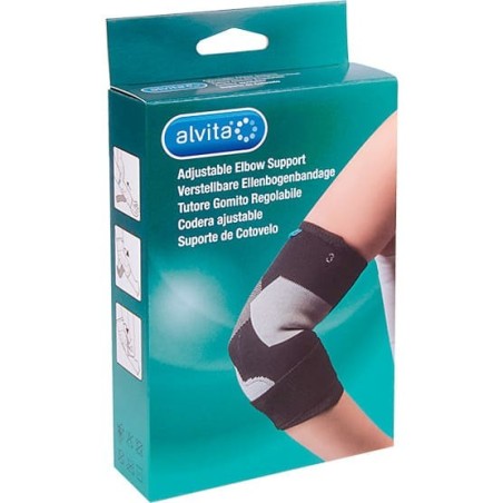 Alvita Tutore Gomito Regolabile taglia 1 (23-25cm) Alvita Tutore Gomito Regolabile taglia 1 (23-25cm)