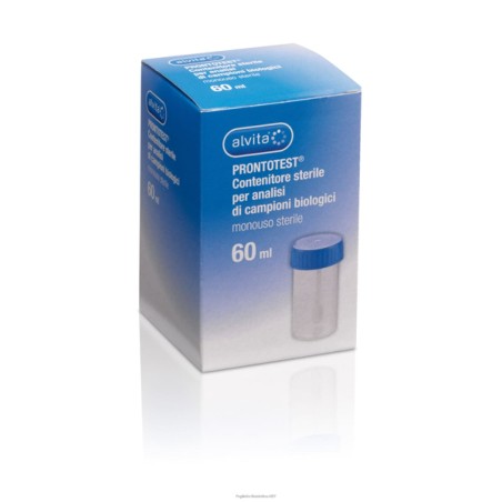 Alvita Prontotest Contenitore feci per analisi di laboratorio Alvita Prontotest Contenitore feci per analisi di laboratorio