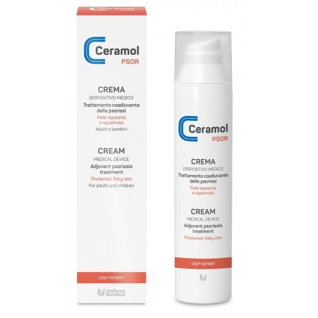 Ceramol Psor Crema 100 ml - Crema per la psoriasi con squame e ipercheratosi 100 ml