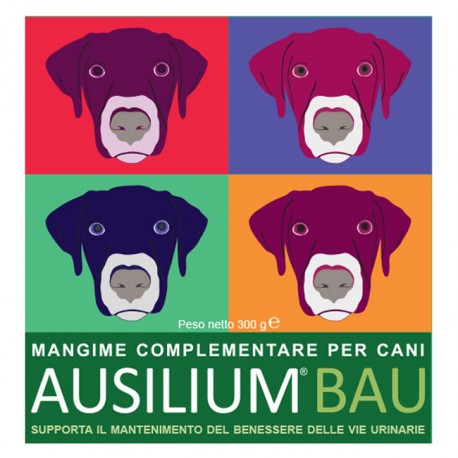 Deakos Ausilium Bau integratore per vie urinarie del cane 300 g con misurino