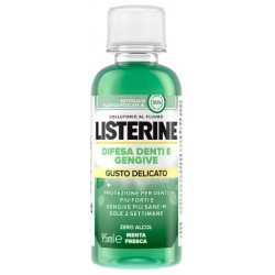 Listerine Difesa Denti & Gengive gusto delicato collutorio protettivo 95 ml
