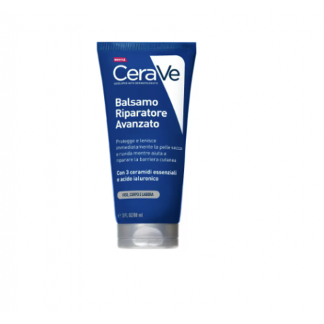 Cerave Balsamo Riparatore avanzato pelle e secca danneggiata viso, corpo e labbra 50 ml