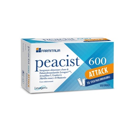Peacist 600 Attack 14 Stick Pack Orosolubili Peacist 600 Attack 14 Stick Pack Orosolubili