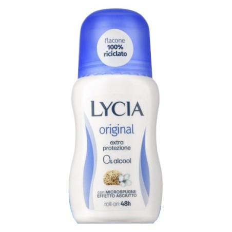 Lycia Original Deodorante roll-on 0% alcool 50 ml Lycia Original Deodorante roll-on 0% alcool 50 ml
