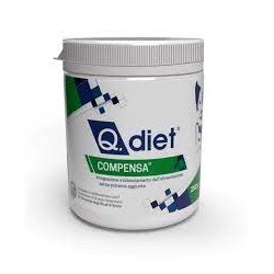Compensa Q Diet integratore per cani e gatti con vitamine e minerali 250 g