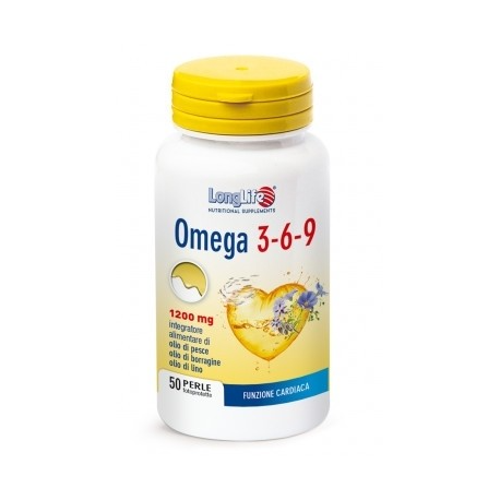 LongLife Omega 3-6-9 50 Perle
