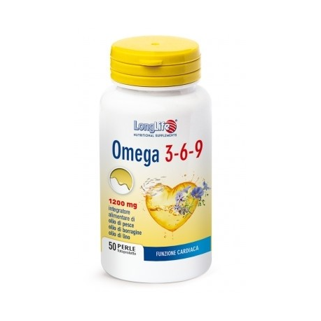 LongLife Omega 3-6-9  50 Perle