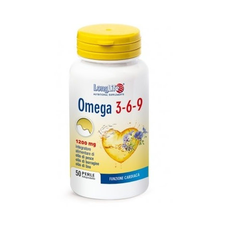 LongLife Omega 3-6-9 50 Perle LongLife Omega 3-6-9 50 Perle