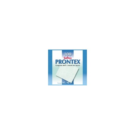 Prontex Soft Garza 10x10 cm 100 pezzi – Tessuto non tessuto Prontex Soft Garza 10x10 cm 100 pezzi – Tessuto non tessuto