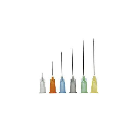 AGO IPODERMICO PIC GAUGE 18 1 1/2 100 PEZZI AGO IPODERMICO PIC GAUGE 18 1 1/2 100 PEZZI