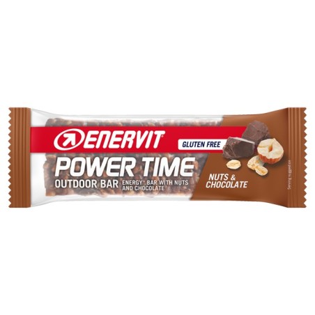 Enervit Power Time barretta senza glutine nocciola cioccolato 1 pezzo Enervit Power Time barretta senza glutine nocciola cioccolato 1 pezzo