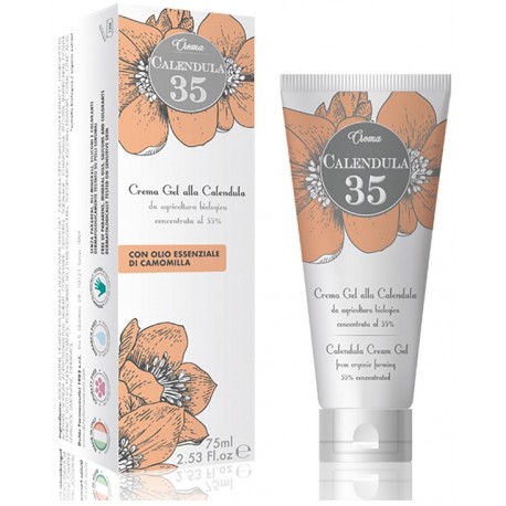 Dulac Farmaceutici 1982 Calendula 35 Crema gel lenitiva per arrossamenti pelle sensibile 75 ml