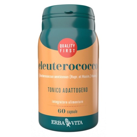 Erba Vita Eleuterococco integratore tonico adattogeno 60 capsule Erba Vita Eleuterococco integratore tonico adattogeno 60 capsule