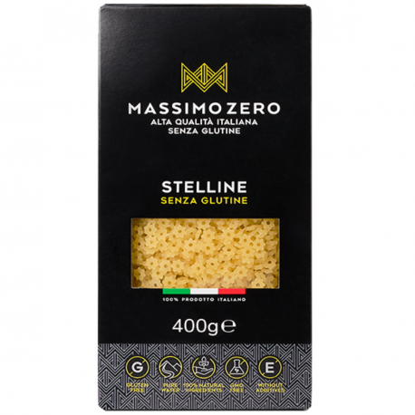 Massimo Zero Stelline pastina senza glutine 400 g - Farmacia Centrale Amato