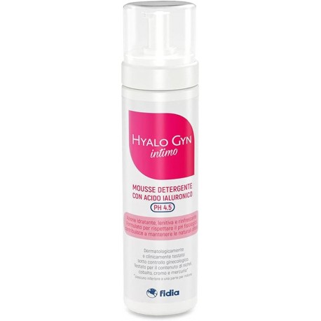 Hyalo Gyn Intimo Mousse Detergente per la zona genitale e perianale femminile 200ml