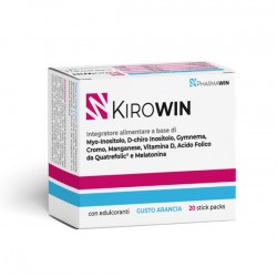 Pharmawin Kirowin Integratore per Metabolismo di carboidrati e lipidi 20 stick pack