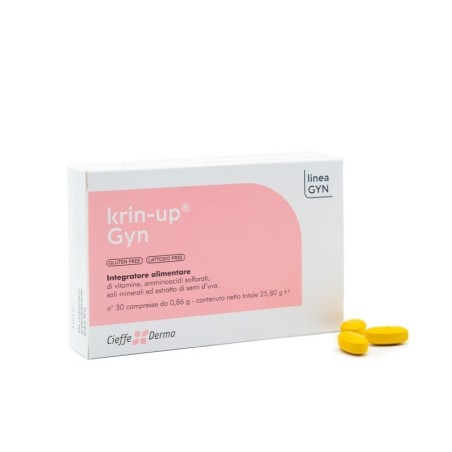 Cieffe Derma Krin-Up Gyn Integratore per capelli e unghie 30 compresse Cieffe Derma Krin-Up Gyn Integratore per capelli e unghie 30 compresse