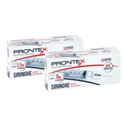 Safety Siringa Prontex 2,5 ml ago indolore 10 pezzi