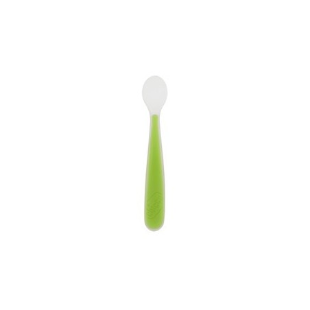 Chicco Cucchiaio Morbido in Silicone per Bambini dai 6 Mesi Chicco Cucchiaio Morbido in Silicone per Bambini dai 6 Mesi