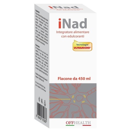 Offhealth Inad Soluzione integratore per stanchezza affaticamento e funzione psicologica 450 ml Offhealth Inad Soluzione integratore per stanchezza affaticamento e funzione psicologica 450 ml