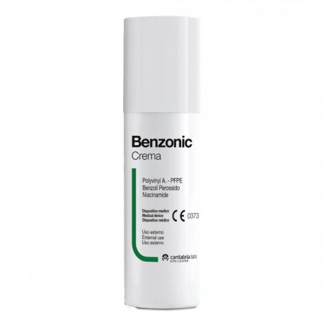 Benzonic Crema per Acne e Arrossamenti 30ml