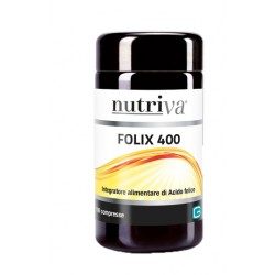 Nutriva Folix 400 integratore a base di acido folico 100 compresse