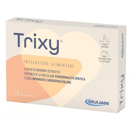 Giuliani Trixy integratore per funzionalità epatica e apparato cardiovascolare 28 compresse Giuliani Trixy integratore per funzionalità epatica e apparato cardiovascolare 28 compresse