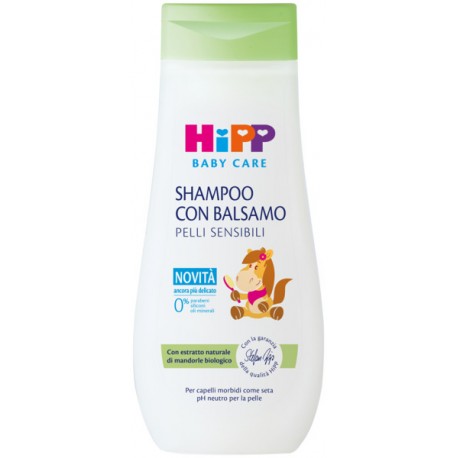 Hipp Baby Care Shampoo con Balsamo Districante Bambini 200ml