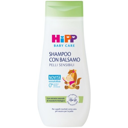 Hipp Baby Care Shampoo con Balsamo Districante Bambini 200ml Hipp Baby Care Shampoo con Balsamo Districante Bambini 200ml