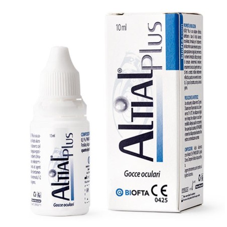 Biodue Altial Plus Soluzione oftalmica lubrificante per occhi secchi 10 ml Biodue Altial Plus Soluzione oftalmica lubrificante per occhi secchi 10 ml