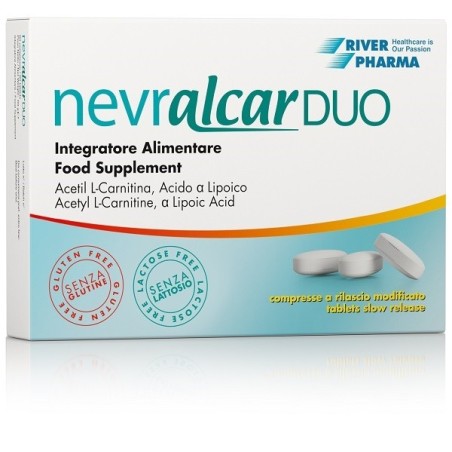 Nevralcar Duo integratore di carnitina 60 compresse Nevralcar Duo integratore di carnitina 60 compresse