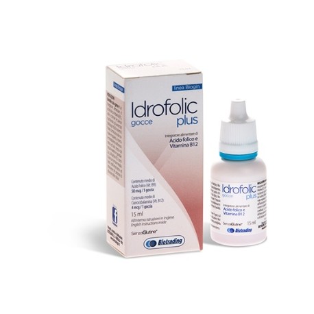 Idrofolic Plus integratore di folati in gocce 15 ml