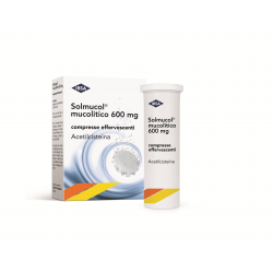 Ibsa Solmucol Mucolitico 600 mg 30 compresse effervescenti