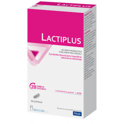 Biocure Lactiplus integratore probiotico per flora intestinale 56 capsule