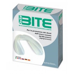 Doctor Bite automatico automodellante protettivo dal bruxismo 2 pezzi neutro
