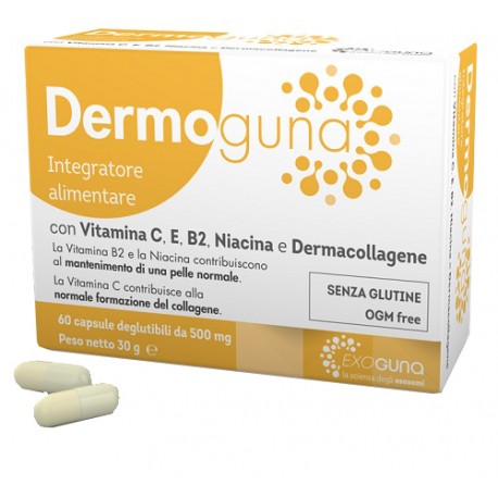 Dermoguna integratore per il benessere della pelle 60 capsule 500 mg