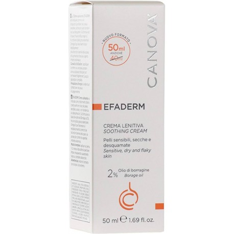 Canova Efaderm Crema Lenitiva pelli sensibili secche e desquamate 50ml