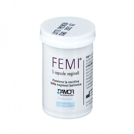 Femi 5 Capsule Vaginali per vaginosi e vaginiti
