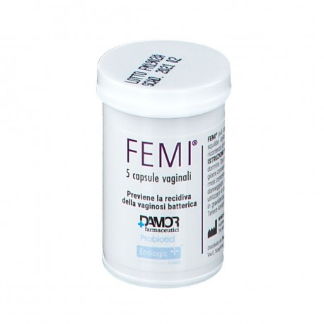 Femi 5 Capsule Vaginali per vaginosi e vaginiti