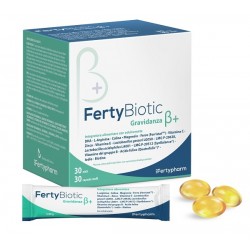 Biocure Fertybiotic Gravidanza Beta+ integratori per gestanti 30 stick + 30 capsule
