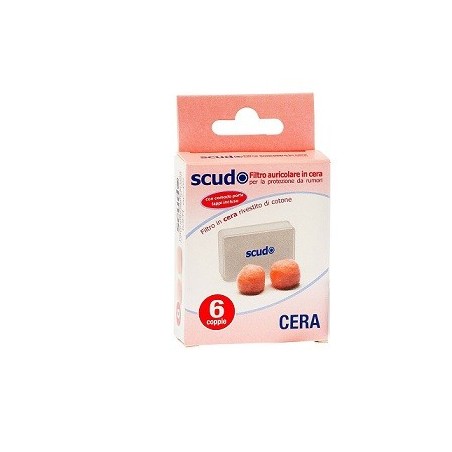 Scudo E.A.R. tappi per le orecchie filtro auricolare in cera 6 coppie Scudo E.A.R. tappi per le orecchie filtro auricolare in cera 6 coppie