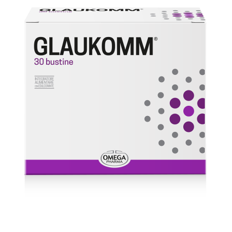 Omega Pharma Glaukomm integratore per il benessere della vista 30 bustine Omega Pharma Glaukomm integratore per il benessere della vista 30 bustine