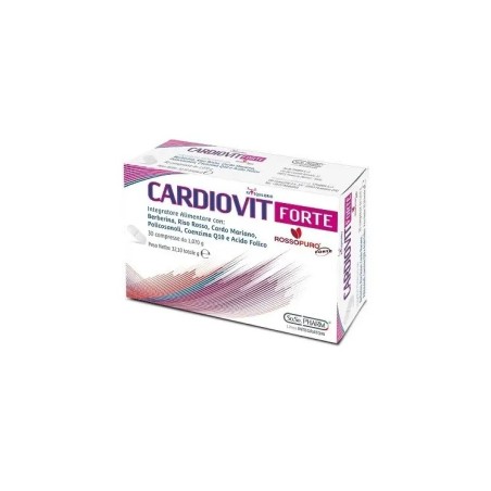 Cardiovit Forte Integratore per il Controllo del Colesterolo 30 compresse Cardiovit Forte Integratore per il Controllo del Colesterolo 30 compresse