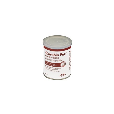 Carobin Pet Cane e Gatto Mangime in polvere appetibile per diarrea 100g Carobin Pet Cane e Gatto Mangime in polvere appetibile per diarrea 100g